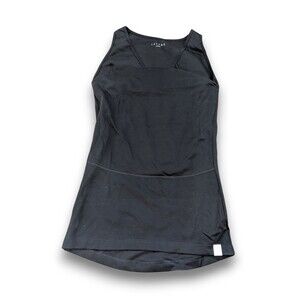 Lalabu Soothe Shirt Tank Top Babywearing Kangaroo Mom Black Womens Large